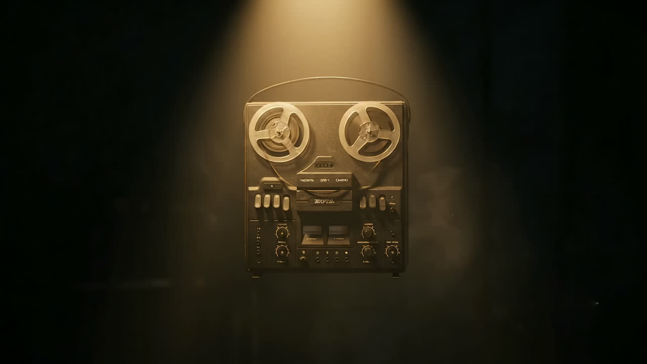 Катушечный магнитофон в студии W.J.Rec